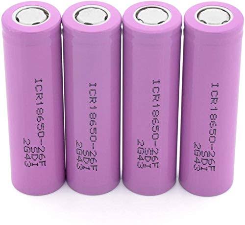 Vape Dual Pack Flat Head Battery Pack 18650-2000mah