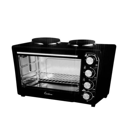 Condere Electric 2 Plate Stove & Oven -46L