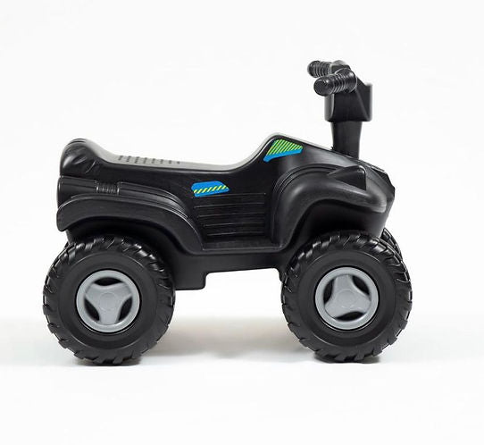 Black Plastic Push Quad Bike