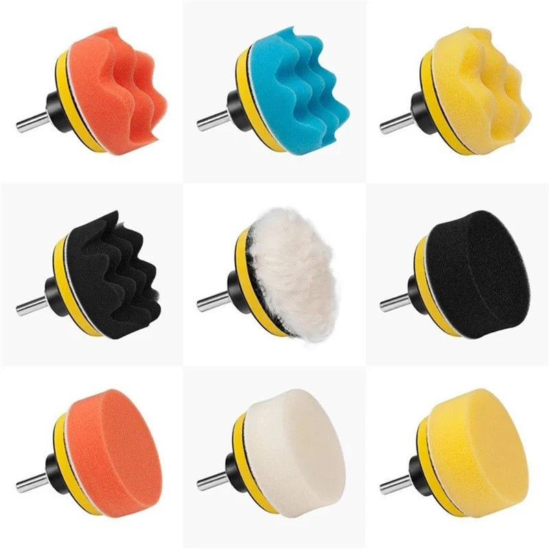 Polishing Pad Kit - Car Polishing Pad with Drill Adapter