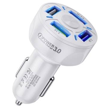 4 Ports USB Car Charger