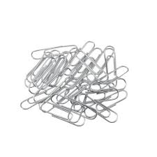 Stainless Steel Wire Paper Clips 33mm 150pcs