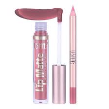 Ushas Lipliner and Lipgloss Beautiful Makeup Set with different shades