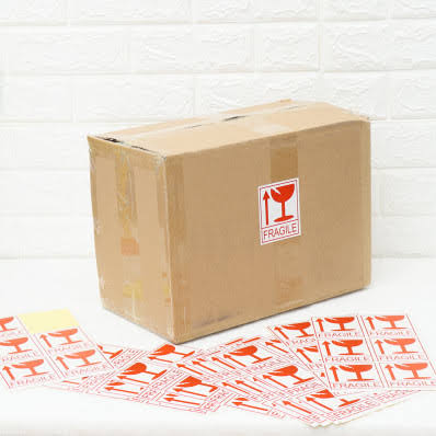 Fragile Stickers 210 in a Pack