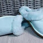 Winter Unisex Plush Lined Slippers, Closed Toe Slip On Shoes, Cozy & Warm Home Slippers