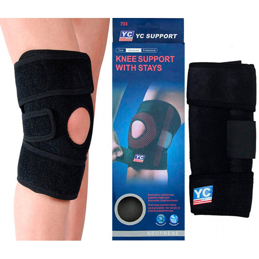 YC KNEE SUPPORT WITH STAYS - KNEE FIXATORS