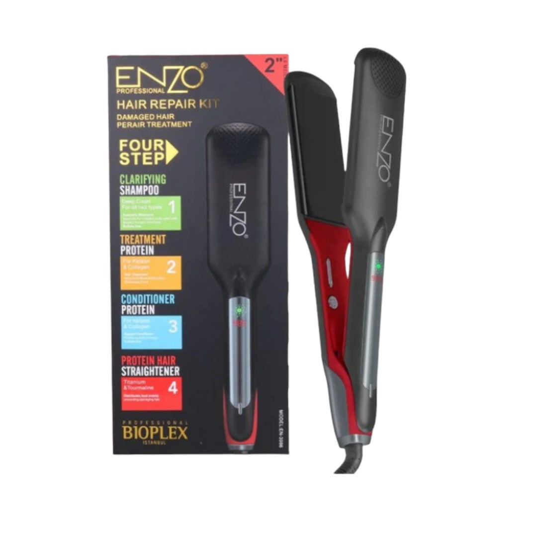 Enzo Professional Hair Repair Tool Kit Protein Hair Straightener