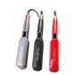 ENZO  Professional Portable Travel Fast Ceramic Titanium Wide Plate Ionic Flat Iron