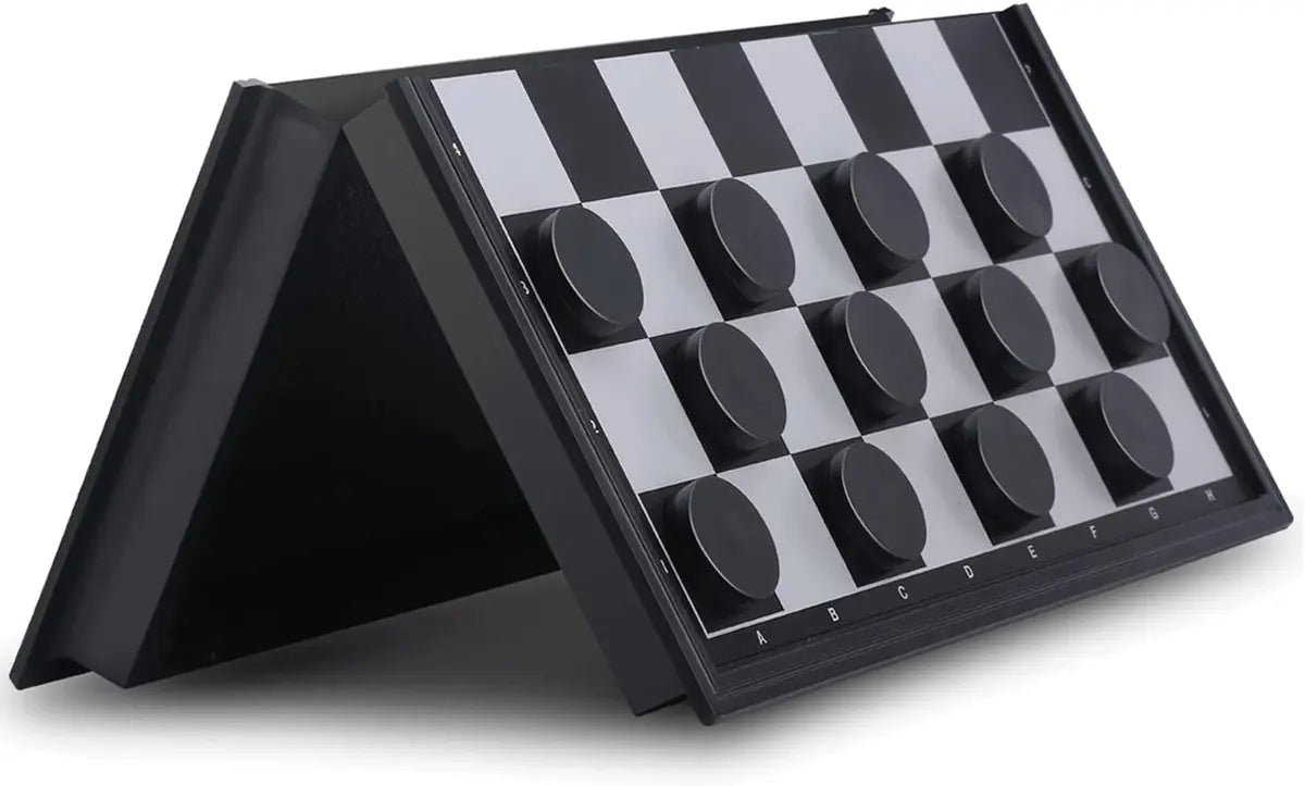 Magnetic Checkers Set