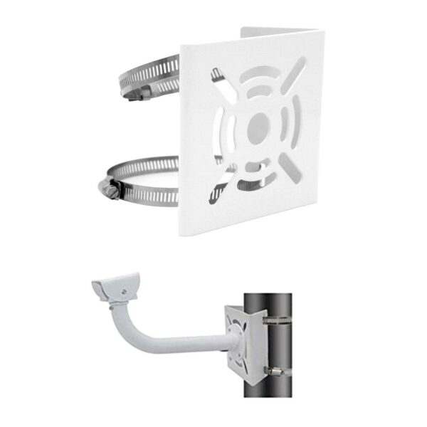 CCTV Hoop Surveillance Camera Pole Mounting Bracket