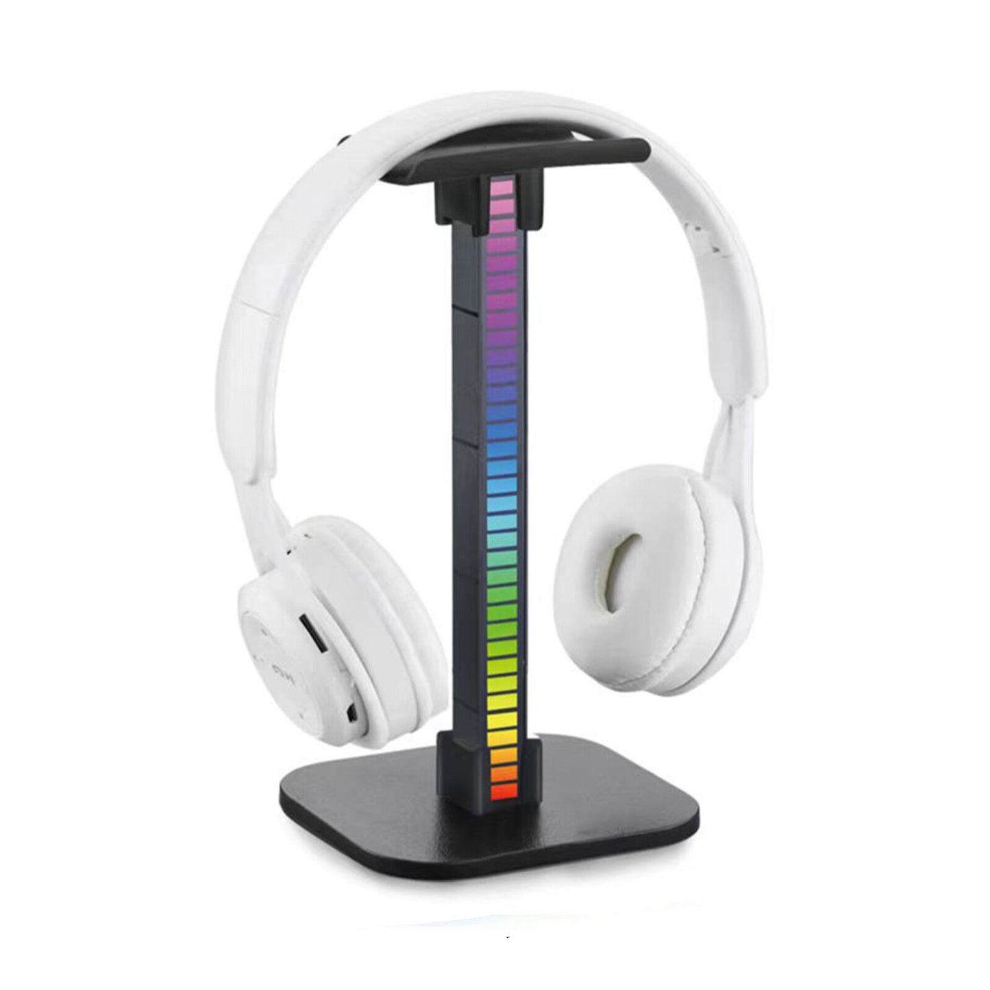 RGB Gaming Headphone Stand With Pickup Rhythm Light T-12