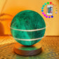 Rechargeable Multi Colour Rotating Moon Lamp 12cm