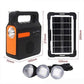 Portable Solar Energy Kit with 4W Solar Panel