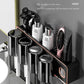 Multifunctional Wall Mounted Toothbrush Holder, Toothpaste Dispenser