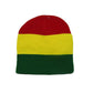 Rasta Beanie Knit Hat