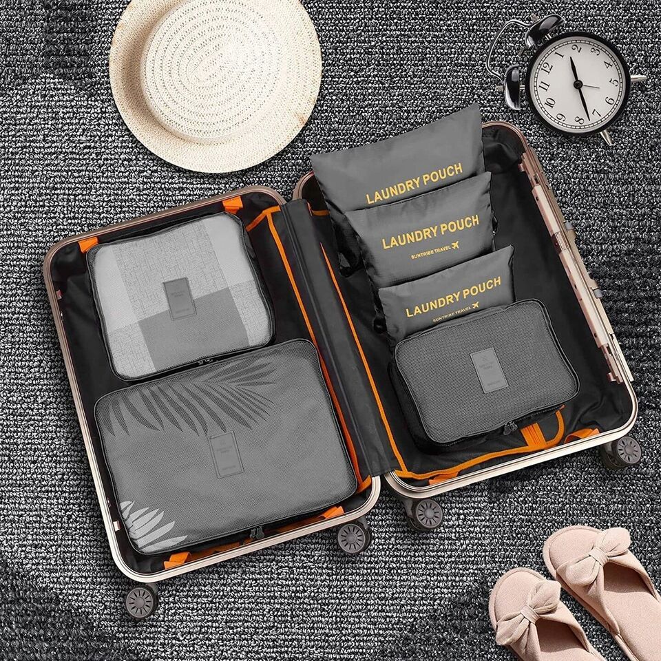 Storage Packing Luggage Bag Waterproof 6 pc