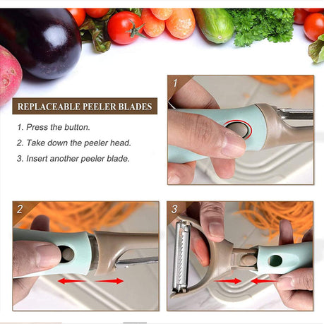 3 Piece Peeler Set