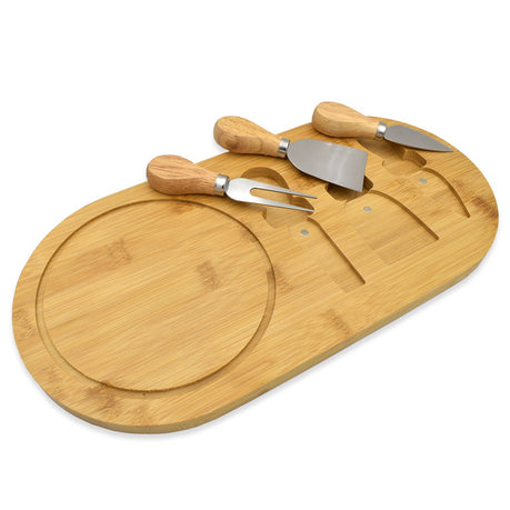 Multifunctional Bamboo Cheese Board