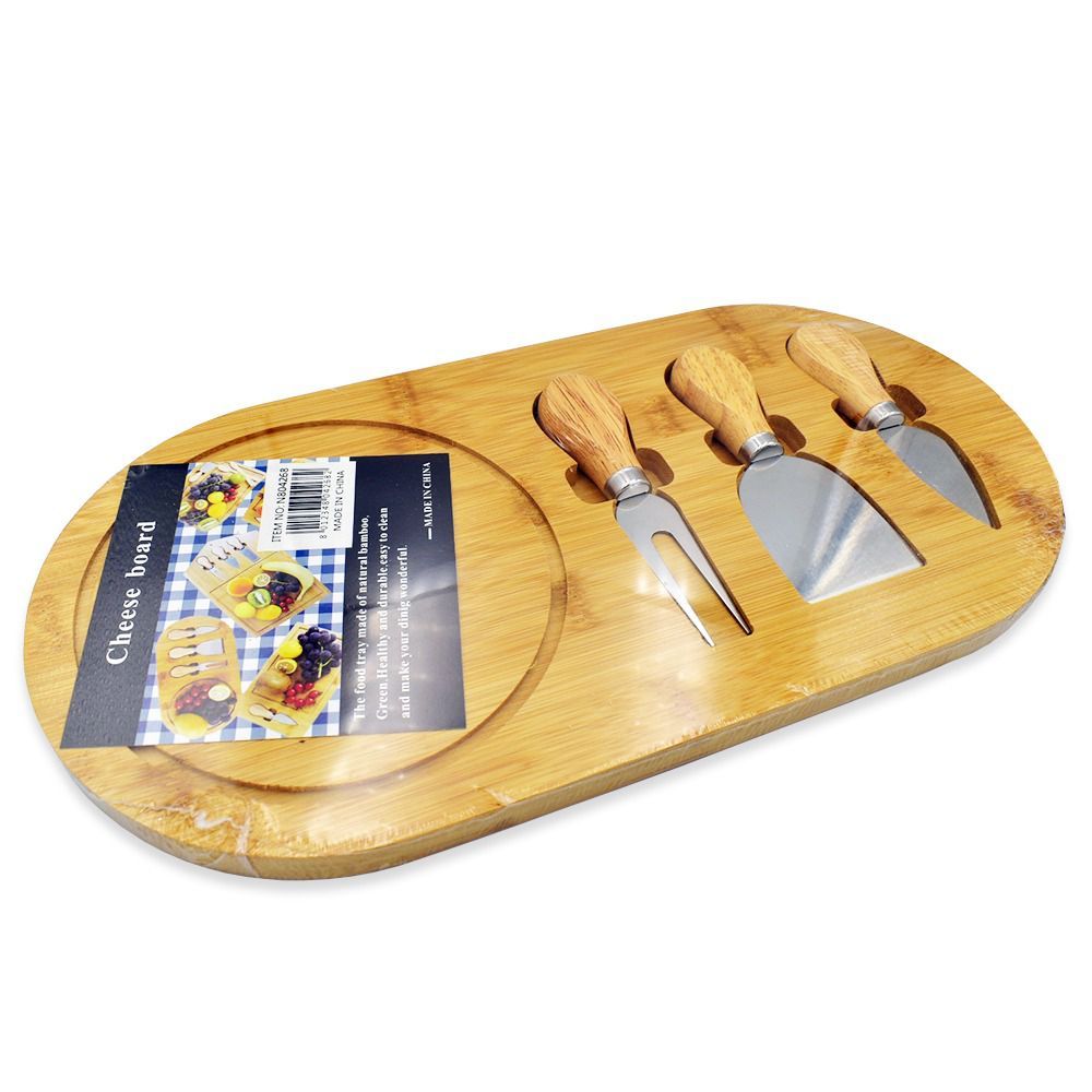 Multifunctional Bamboo Cheese Board