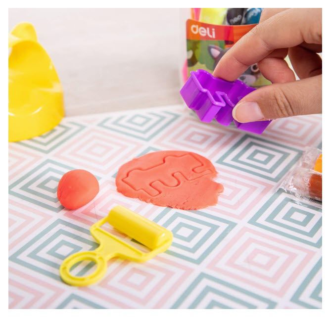 12 Colours Kids Play Dough