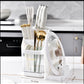 Modern Design Utensil Caddy Tabletop Cutlery Holder Cutting Board Holder