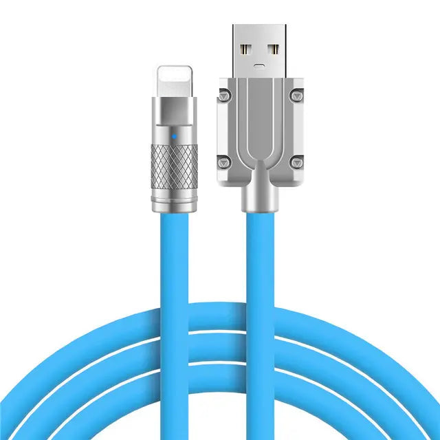 C-Type/Lightning Cable Fast Charging & Durable Connectivity