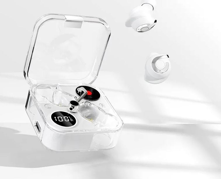 K28 TWS Bluetooth Transparent Dual Mode Gaming Earphone