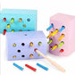 Wooden Magnetic Catch Worms Game