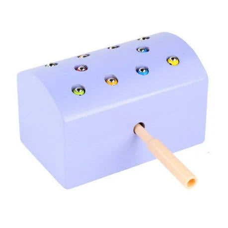 Wooden Magnetic Catch Worms Game