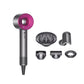 Enzo Professional Supersonic Hair Dryer with 5 Styling Attachments