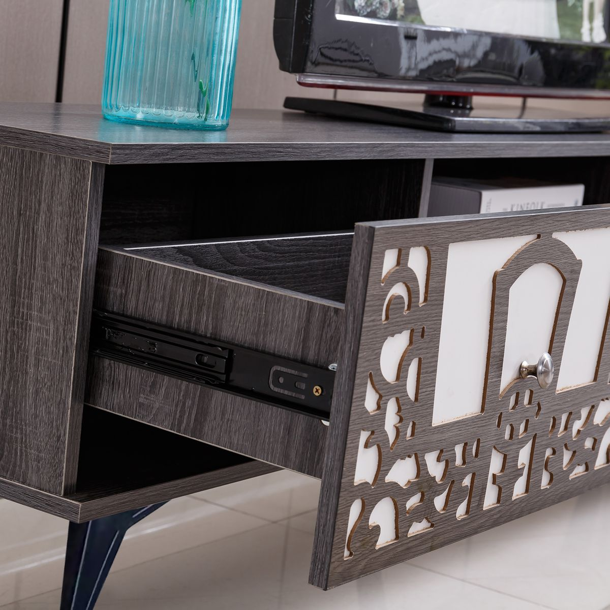 TV Stand Television Cabinet Media Console Storage Table