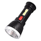 Rechargeable LED Flash Light + COB Side Light