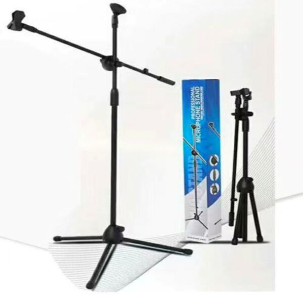 Professional Swing Boom Floor Metal Stand Microphone Holder