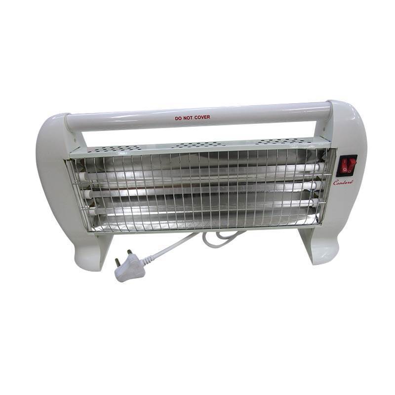 White Condere 1200W Electric Heater ZR-6002