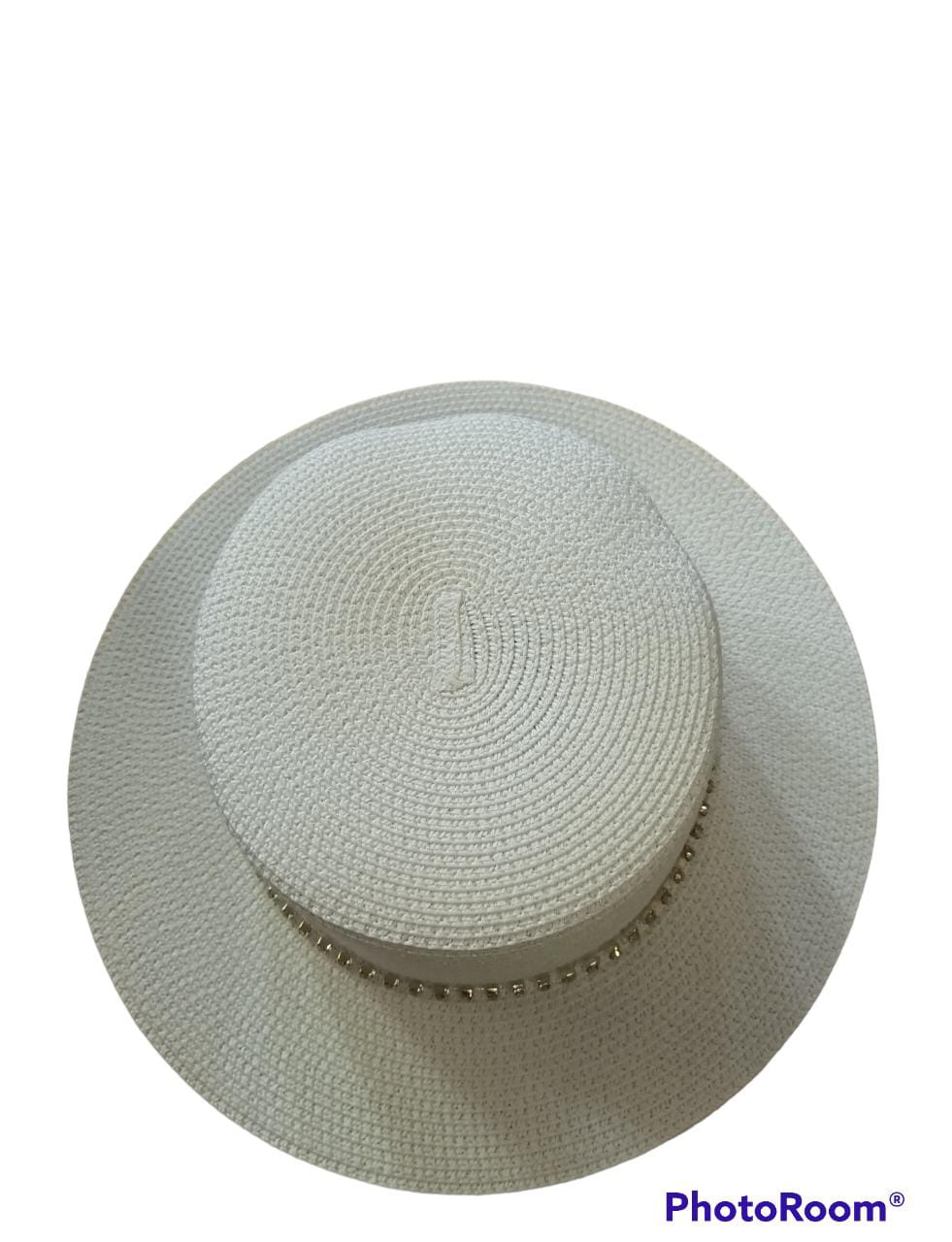 Flat Top Straw Hat