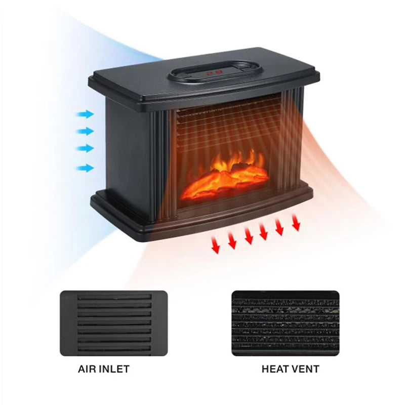 Portable Electric Flame Heater