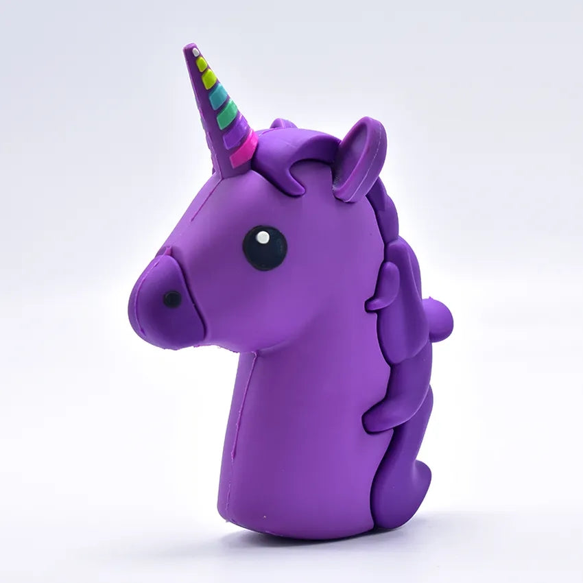 Portable  Emoji And Unicorn Mobile Power Bank 8800mAh