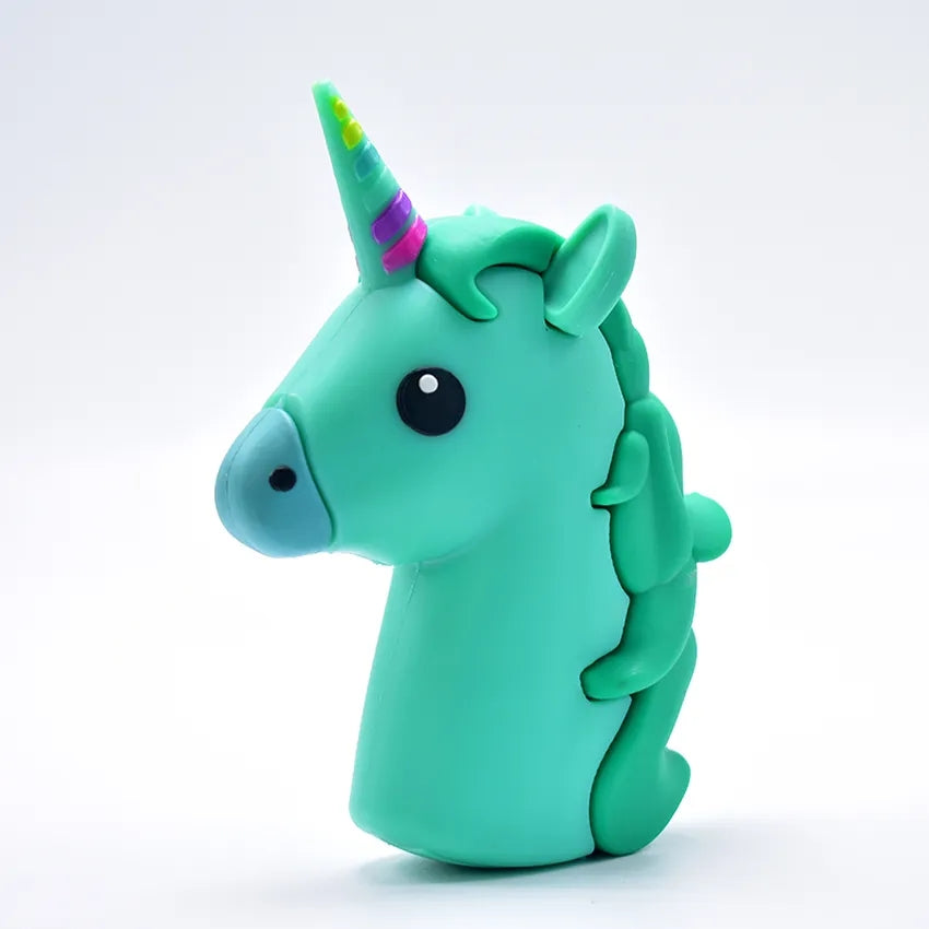 Portable  Emoji And Unicorn Mobile Power Bank 8800mAh