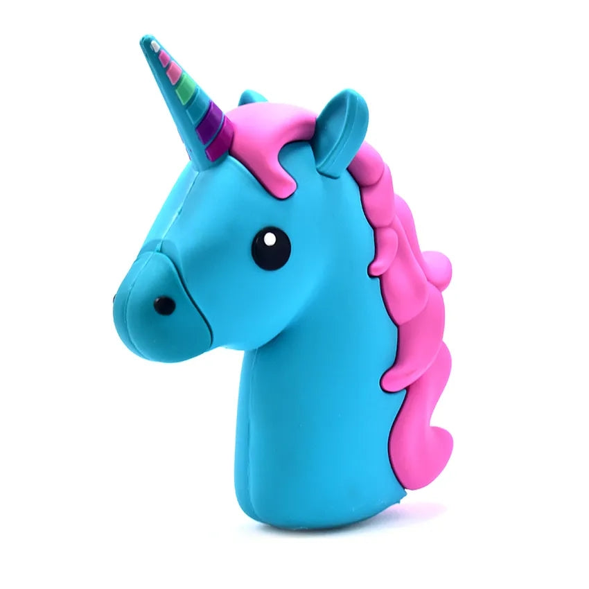 Portable  Emoji And Unicorn Mobile Power Bank 8800mAh