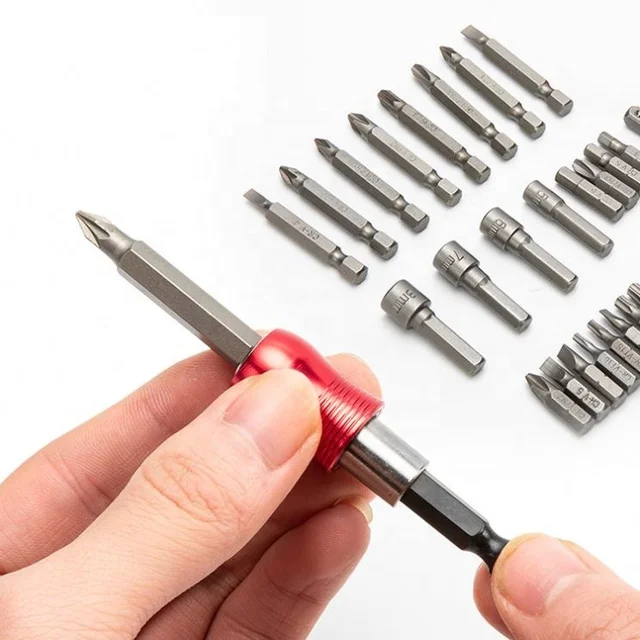 34pc Screwdriver Bits & Sockets Set