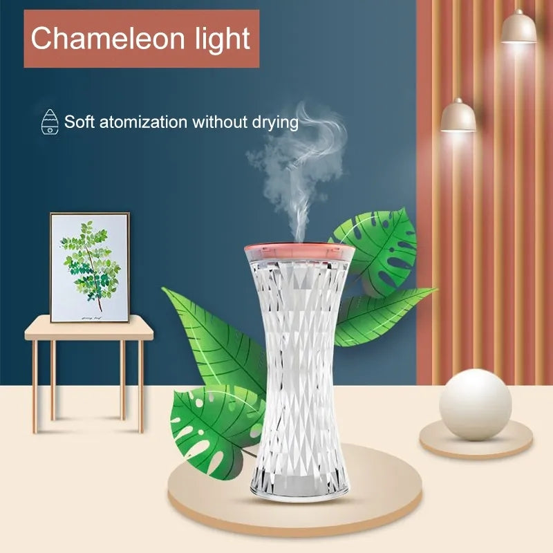 Crystal Air Humidifier & Lamp