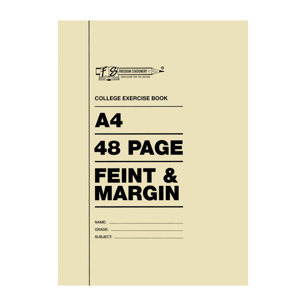 Feint & Margin Exercise Book - 48pg