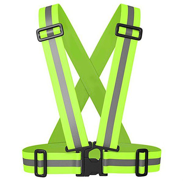 Adjustable High Visibility Reflective Security Safety Vest