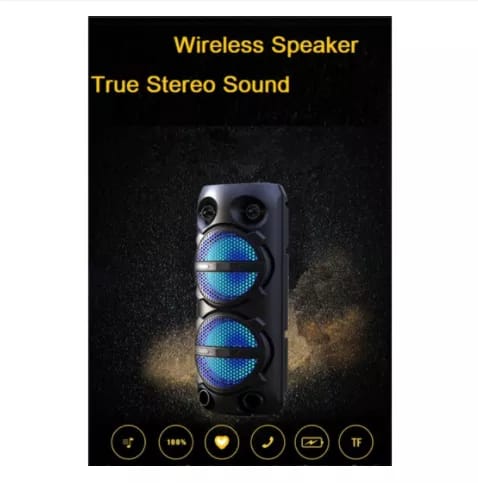 Condere  Dual 6.5" Rechargeable Portable Party Speaker