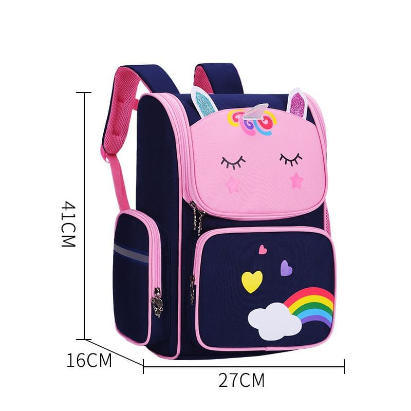 Unicorn Rainbow Kids Shoulder Strap Backpack