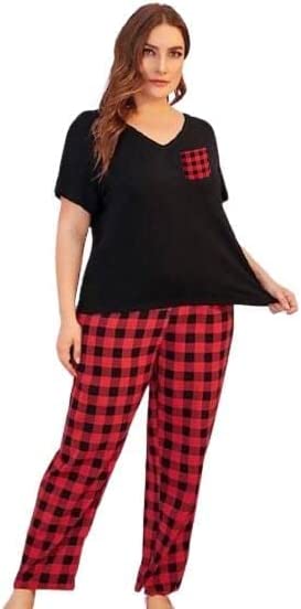 Pajamas Set,Winter Ladies Night Gown Flannel Thickened Sleep Tops