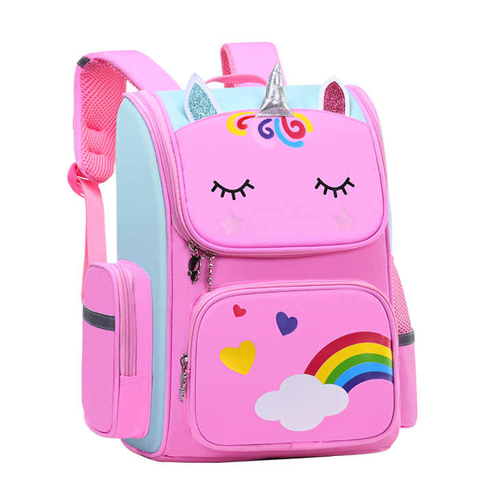 Unicorn Rainbow Kids Shoulder Strap Backpack