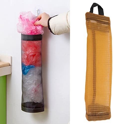 Kitchen Transparent Mesh Hanging Garbage