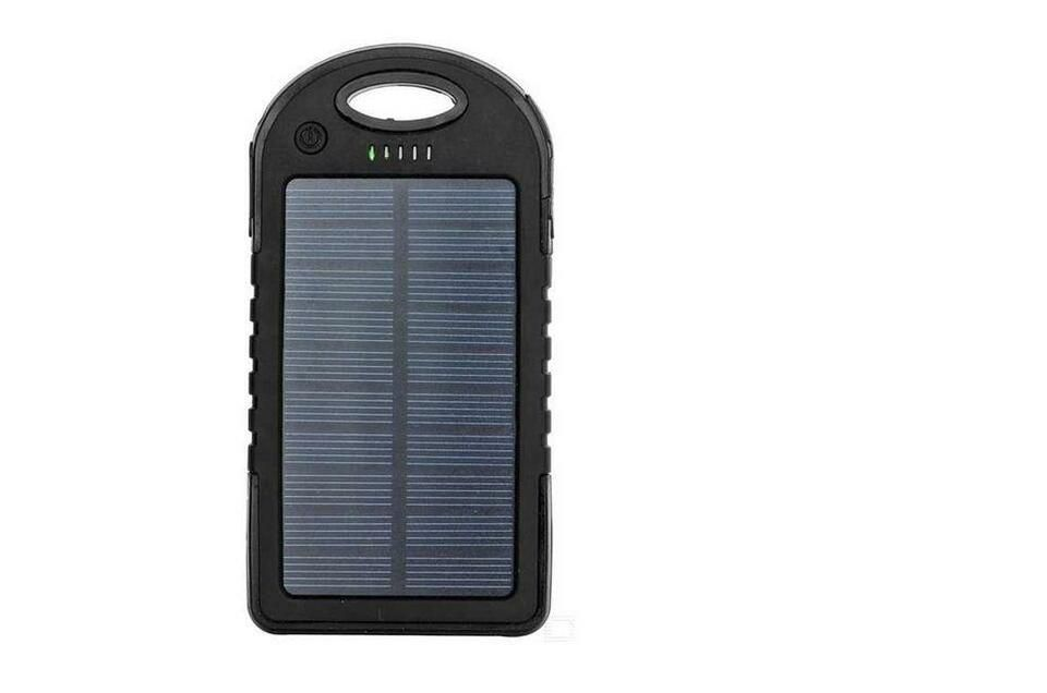 Solar Powerbank With Flashlight