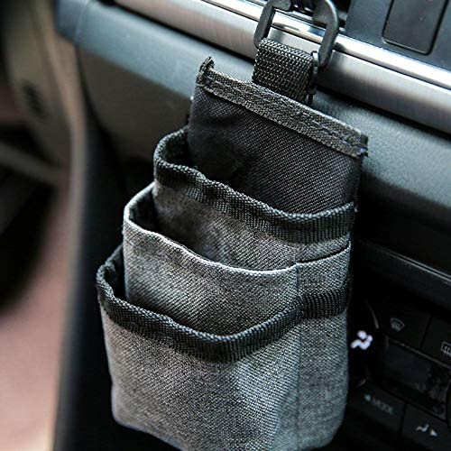 Three Layer Car Hanging Storage Bag 1pc